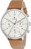 Titan Classique Analog Silver Dial Men's Watch NN90102SL01