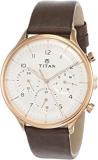 Titan Classique Analog White Dial Men's Watch NL90102WL01/NP90102WL01