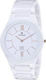 Titan Edge Ceramic Analog White Dial Men's Watch NM1696QC04/NN1696QC04/NP1696QC04