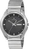 Titan Karishma Analog Black Dial Men's Watch NK1578SM04 / NK1578SM04