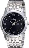 Titan Karishma Analog Black Dial Men's Watch NM1636SM01 / NL1636SM01