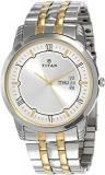 Titan Karishma Analog Silver Dial Men's Watch NL1774BM01/NP1774BM01