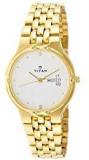 Titan Karishma Analog White Dial Men's Watch NK1107YM07