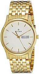 Titan Karishma Analog White Dial Men's Watch NM1636YM01/NN1636YM01