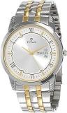 Titan Karishma Stainless Steel Analog Silver Dial Men's Watch Nl1774Bm01/Np1774Bm01