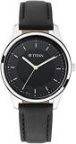 Titan Ladies Neo Economy Analog Black Dial Women's Watch 2639SL01 / 2639SL01