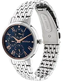 Titan Ladies Neo Ii Analog Blue Dial Women's Watch NL2569SM01