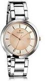 Titan Ladies Neo Ii Analog Rose Gold Dial Women's Watch 2480KM01