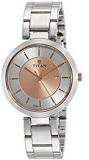 Titan Ladies Neo Ii Analog Rose Gold Dial Women's Watch NK2480KM01