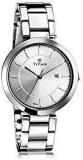 Titan Ladies Neo Ii Analog Silver Dial Women's Watch 2480SM07