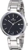 Titan Ladies NeoIi Analog Black Dial Women's Watch NM2480SM08 / NL2480SM08