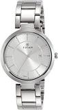 Titan Ladies NeoIi Analog Silver Dial Women's Watch NM2480SM07 / NL2480SM07