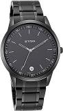 Titan Men Metal Black Dial Analog Watch 1806Nm01, Band Color Black