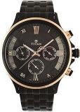 Titan Men Metal Grandmaster Analog Black Dial Watch Nl1787Km02/Nr1787Km02, Band Color Black