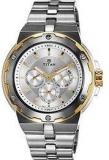 Titan Men's Analogue Silver Dial Watch 1654BM01