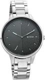 Titan Metal Neo Analog Black Dial Women's Watch 2648Sm02/Nr2648Sm02, Band Color Silver