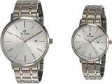 Titan Modern Bandhan Analog Silver Dial Unisex Watch 9400294202KM01/NN9400294202KM01/NP9400294202KM01