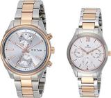 Titan Modern Bandhan Analog Silver Dial Unisex's Watch NN17332570KM01