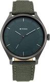 Titan Neo Analog Green Dial Men's Watch 1802NL02