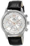 Titan Neo Analog Silver Dial Men's Watch 1766SL04