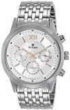 Titan Neo Analog Silver Dial Men's Watch 1766SM02