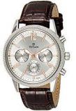 Titan Neo Analog Silver Dial Men's Watch NK1734SL01