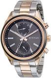 Titan Neo Analog Silver Dial Men's Watch NM1733KM03 / NL1733KM03