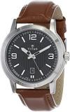 Titan Neo Men's Quartz, Water Resistant, Leather/Stainless Steel Strap Designer Watch