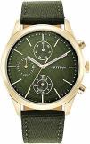 Titan Neo Splash Green Dial Quartz Analog With Date Fabric Strap Watch For Men NS1805WP01