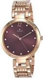 Titan Purple Fashion Basics Analog Red Dial Women's Watch NM2480WM02/NN2480WM02/NP2480WM02