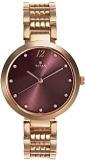 Titan Purple Fashion Basics Analog Red Dial Women's Watch NM2480WM02/NN2480WM02