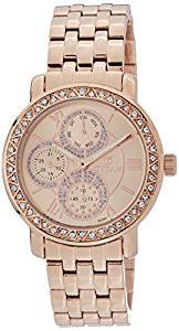 Titan Purple Glam Gold Analog Pink Dial Women's Watch 9743WM01J