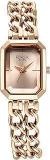 Titan Raga Showstopper Quartz Analog Rose Gold Dial Metal Strap Watch for Women NS95283WM01