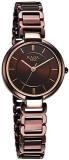 Titan Raga Women's Allure: Brown Dial with Designer Metal Strap Analog Watch 2608QM02