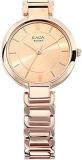 Titan Raga Women's Sundial Gold Elegance: The Timeless Statement Rose Gold Dial & Band Analog Metal Watch NS2608WM01