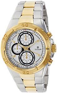 Titan Regalia Chronograph Silver Dial Men's Watch NK9308BM01