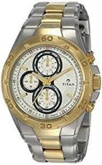 Titan Regalia Chronograph Silver Dial Men's Watch NN9308BM01/NP9308BM01