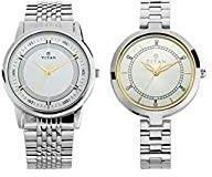 Titan Wedding Bandhan Analog Silver Dial Unisex Watch NM17732603SM01/NN17732603SM01