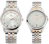 Titan Wedding Bandhan Analog Silver Dial Unisex Watch NM17742565KM01/NN17742565KM01