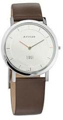 Titan White Dial Analog Watch For Men NR1595SL03