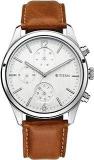 Titan White Dial Analog Watch For Men NR1805SL04