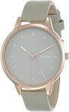 Titan Women Leather Neo Analog Grey Dial Watch 2648Wl01/Nr2648Wl01, Band Color Green