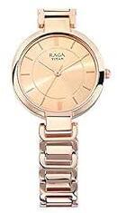 Titan Women Metal Raga Viva Analog Rose Gold Dial Watch Nl2608Wm01/Nr2608Wm01, Band Color Rose Gold