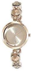 Titan Women Metal Rose Gold Dial Analog Watch Nr2606Wm02, Band Color Rose Gold