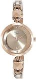 Titan Women Metal White Dial Analog Watch Nr2606Wm01, Band Color Rose Gold