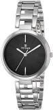 Titan Womens Black Dial Semi Solid Analogue Watch NM2480SM02