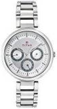 Titan Youth Analog Silver Dial Women's Watch NF2480SM03