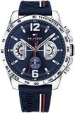 Tommy Hilfiger Analog Men's Watch Blue Dial Blue Colored Strap