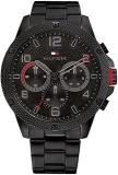 Tommy Hilfiger Black Dial Quartz Analog Watch For Men NETH1792030