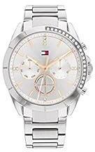 Tommy Hilfiger Stainless Steel Analog Silver Dial Women's Watch Th1782384W, Band Color Silver